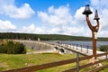 Bedrichov dam, Jizerske mountains, Northern Bohemia, Czech republic Royalty Free Stock Photo