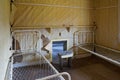 Bedroom in an abandoned house, New Zealand