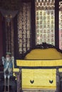 Bedroom of empress Cixi Royalty Free Stock Photo