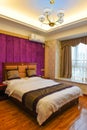 Bedroom in Hotel Royalty Free Stock Photo