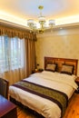 Bedroom in Hotel Royalty Free Stock Photo