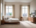 bedroom interior with cozy AI