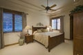 Bedroom interior of manor house