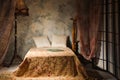 Bedroom interior in the vintage style Royalty Free Stock Photo
