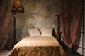 Bedroom interior in the vintage style Royalty Free Stock Photo