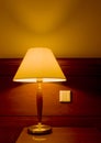 A bedroom lamp Royalty Free Stock Photo