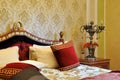 Bedroom in luxuriant and exquisite style