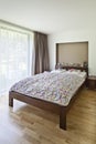 Bedroom at new family house Royalty Free Stock Photo