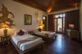 Luxury Hotel Bedroom - Myanmar (Burma) Royalty Free Stock Photo