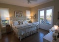 Bedroom with waterfront view