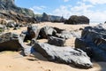 Bedruthan Steps stunning beach and stacks