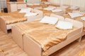 Beds for kindergarten. Furniture for children preschoolers