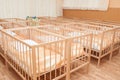 Beds for kindergarten. Furniture for children preschoolers