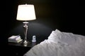 Bedside lamp Royalty Free Stock Photo