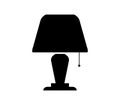 Bedside light bulb icon