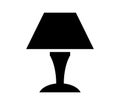 Bedside light bulb icon
