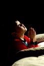 Bedtime prayer. Royalty Free Stock Photo