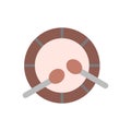 Bedug Ramadan icon. Simple color vector elements of islam icons for ui and ux, website or mobile application
