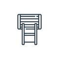 bedug vector icon. bedug editable stroke. bedug linear symbol for use on web and mobile apps, logo, print media. Thin line