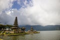 Bedugul Lake in Tabanan Bali Royalty Free Stock Photo