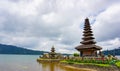 Pura Ulun Danu Bratan is a major Shivaite and water temple on Bali island, Indonesia