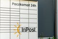 Bedzin, Poland - 14.05. 2023 - Parcel locker of Inpost in Bedzin