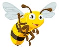 Bee Cartoon Character Royalty Free Stock Photo