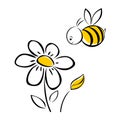 Bee And Flower