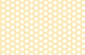 Bee honey comb background seamless. Simple seamless pattern of bee honeycomb cells. Illustration. Vector texture. Geometric print Royalty Free Stock Photo