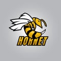 Bee or Hornet Mascot Logo, Bee or Hornet E sport Logo