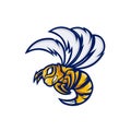 Bee or Hornet Mascot Logo, Bee or Hornet E sport Logo Template