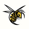 Bee hornet wasp mascot