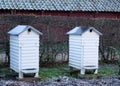 Bee houses Royalty Free Stock Photo