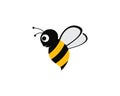 Bee Logo Template vector icon illustration