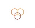 Bee Logo Template vector icon illustration design.