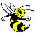 Bee Mascot Royalty Free Stock Photo