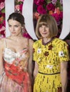 Bee Shaffer and Anna Wintour at 2018 Tony Awards