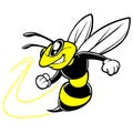 Bee Team Mascot Royalty Free Stock Photo