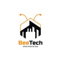 Bee Tech Logo Design, engineering company