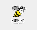 Bee wasp logo template