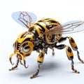 Bee or wasp robot, robotic insect, Robotic bug, robotic bee, wasp, science fiction