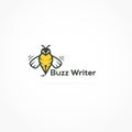 Bee Writer Logo Design