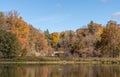 Beebe Lake Cornell University Royalty Free Stock Photo