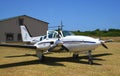 Beechcraft baron Royalty Free Stock Photo