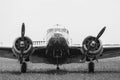 Beechcraft C45 Twinbeech Royalty Free Stock Photo