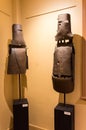 Replica Kelly Gang suits of armour in the Ned Kelly Vault, Beechworth