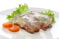 Beef aspic Royalty Free Stock Photo