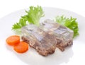 Beef aspic Royalty Free Stock Photo