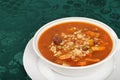 Beef barley soup Royalty Free Stock Photo