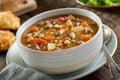 Beef and Barley Soup Royalty Free Stock Photo